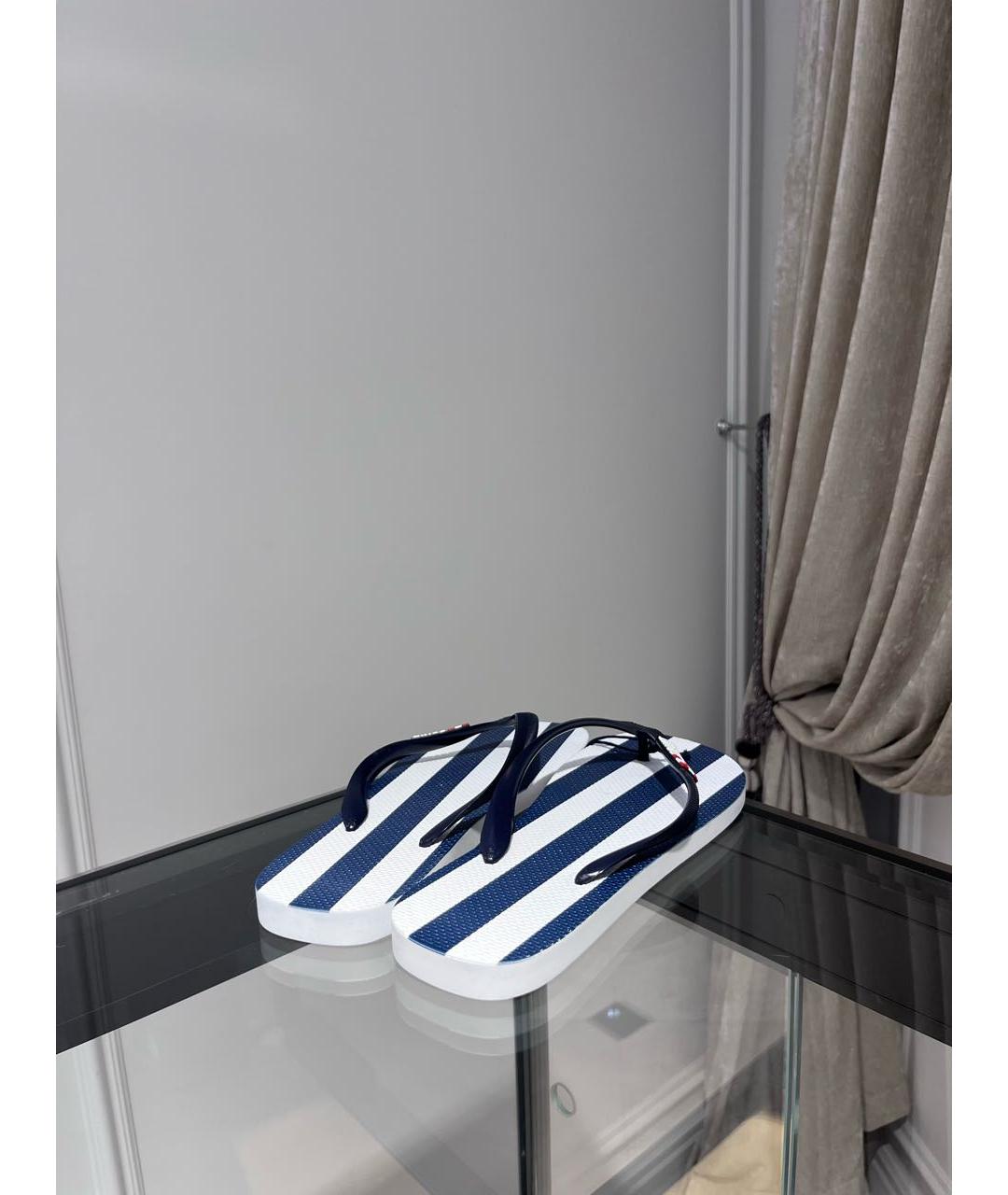 MC2 SAINT BARTH Мульти резиновые шлепанцы, фото 5