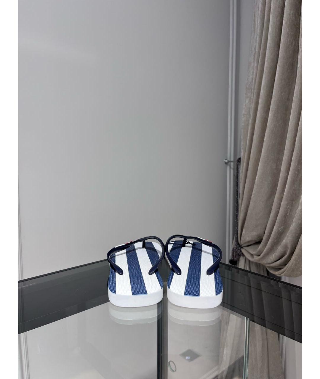 MC2 SAINT BARTH Мульти резиновые шлепанцы, фото 4