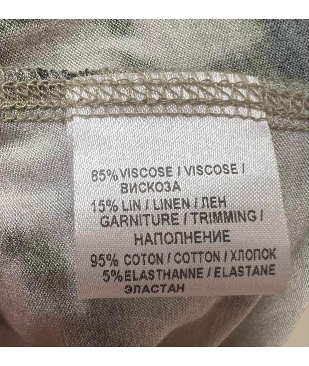 BARBARA BUI Салатовая вискозная майка, фото 5