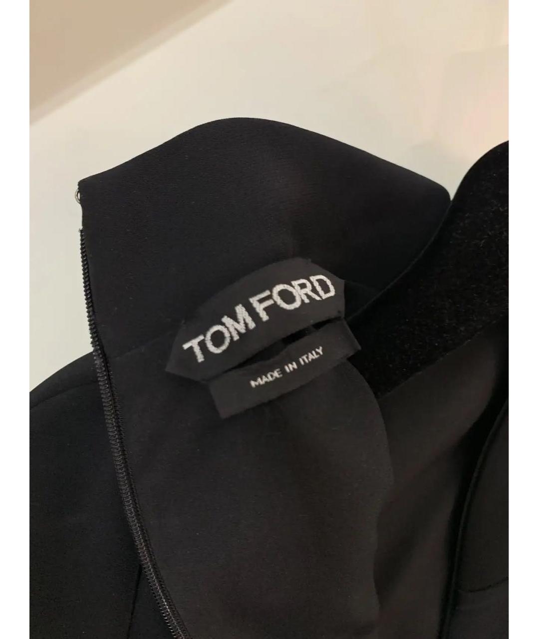 TOM FORD Черное повседневное платье, фото 3
