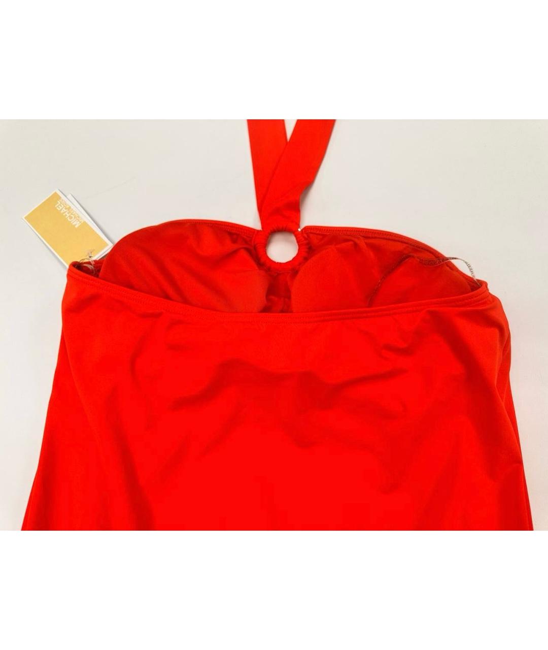 MICHAEL MICHAEL KORS Красный купальник, фото 4