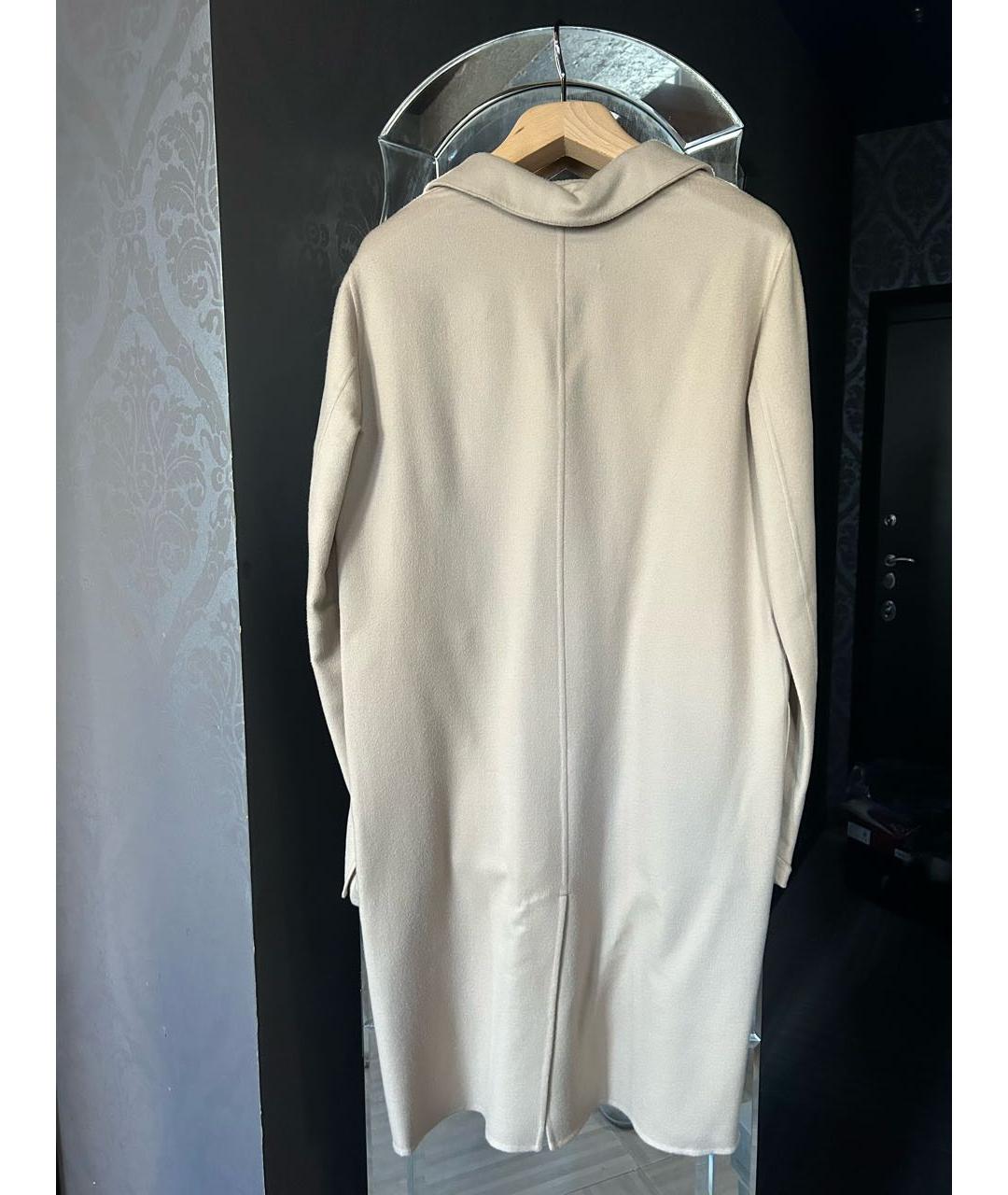 LORO PIANA Бежевое кашемировое пальто, фото 2