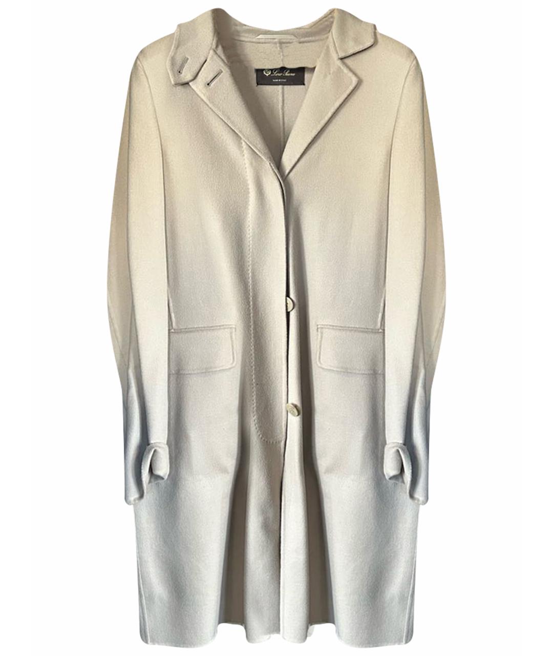 LORO PIANA Бежевое кашемировое пальто, фото 1