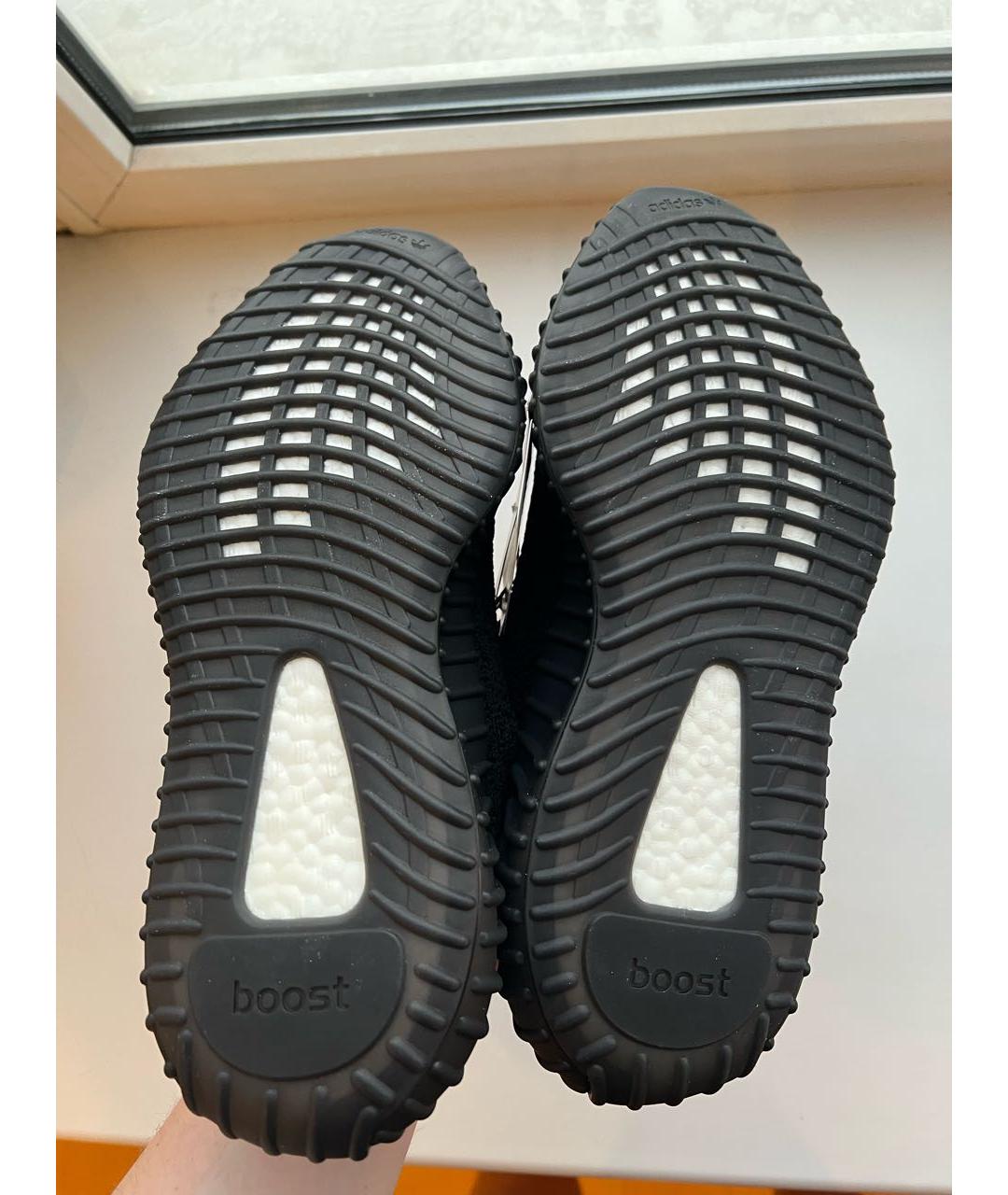 ADIDAS YEEZY Черные синтетические кроссовки, фото 5