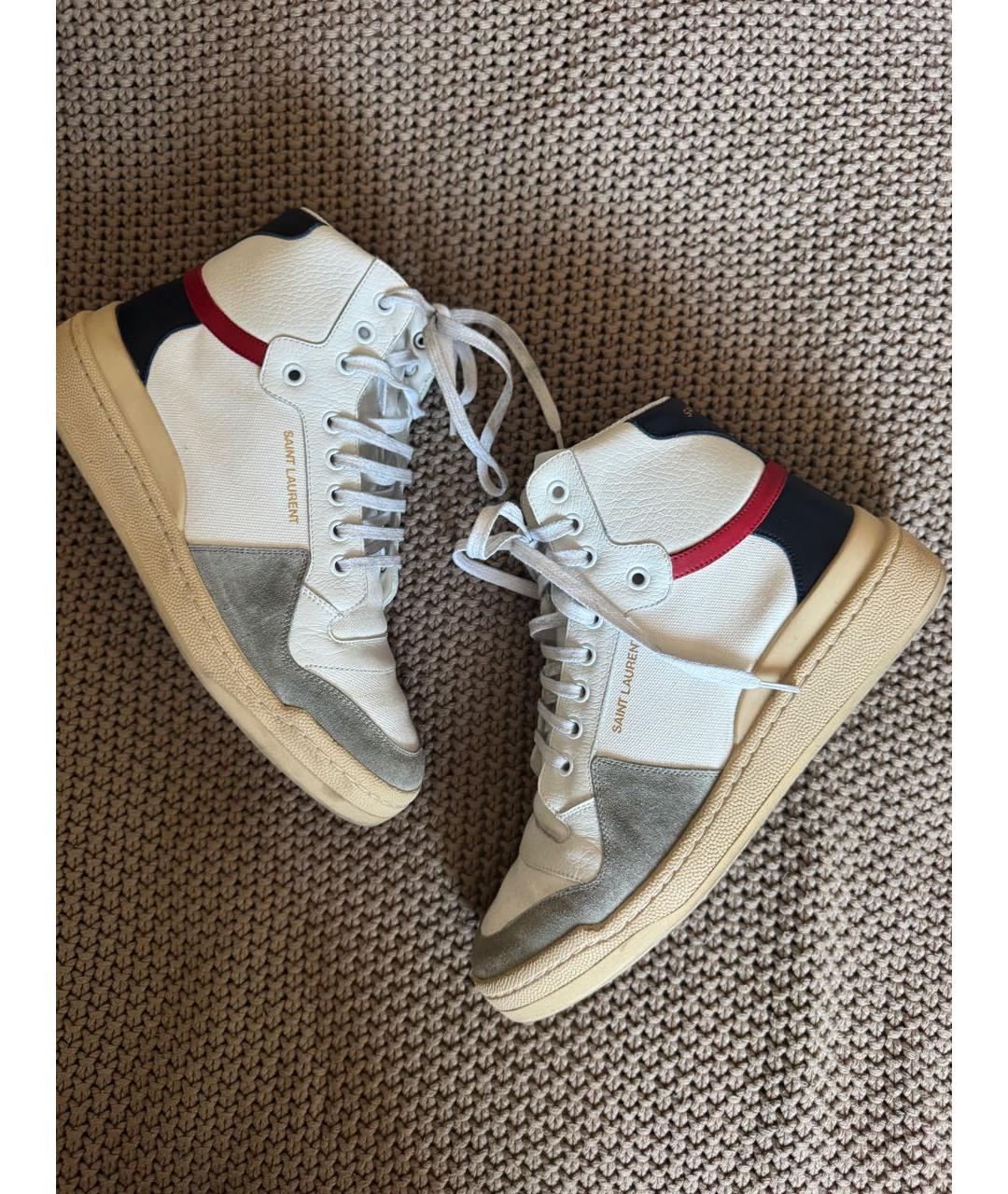 SAINT LAURENT Мульти кеды, фото 6