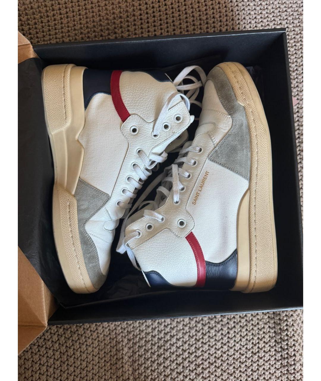 SAINT LAURENT Мульти кеды, фото 5