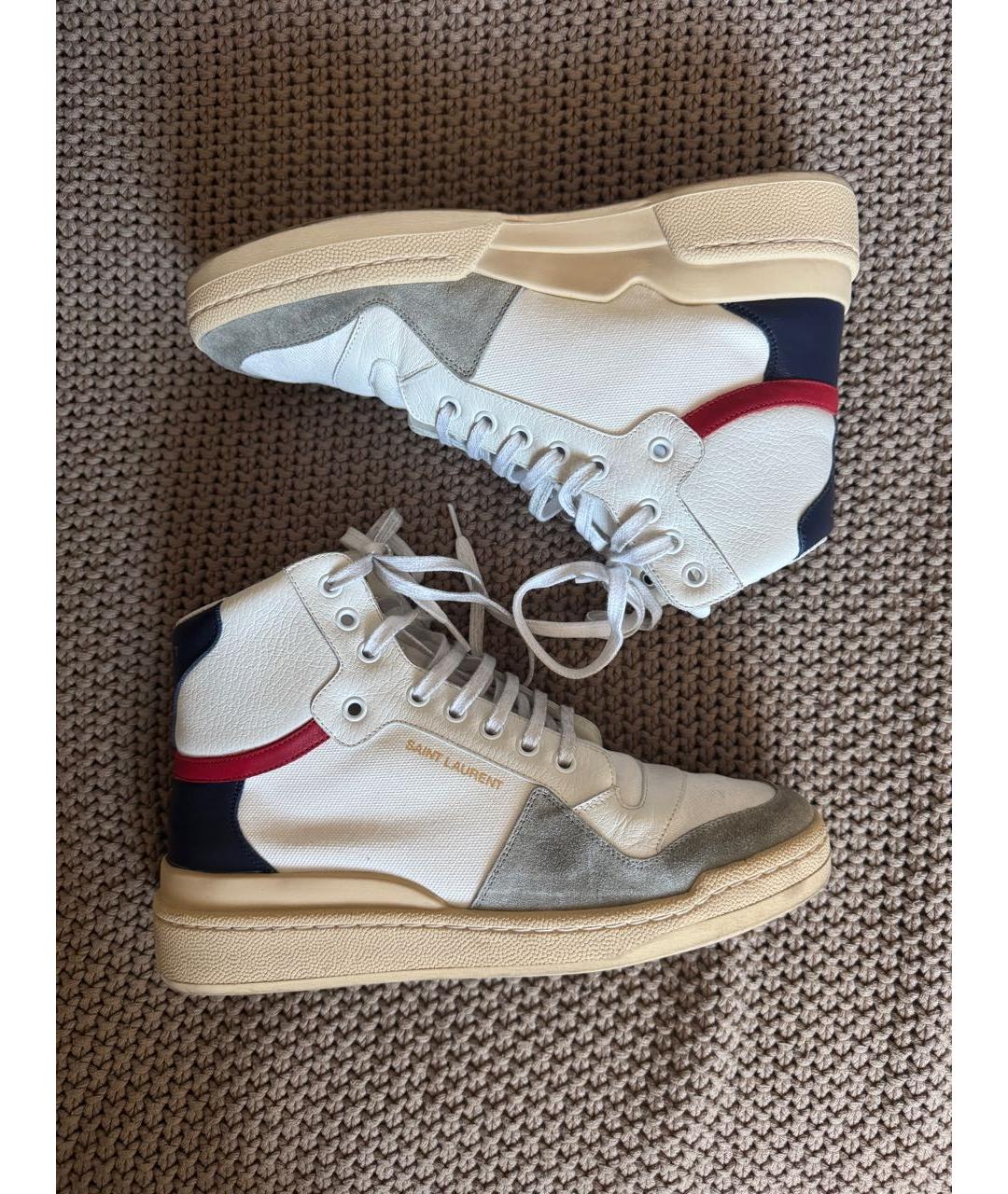 SAINT LAURENT Мульти кеды, фото 7