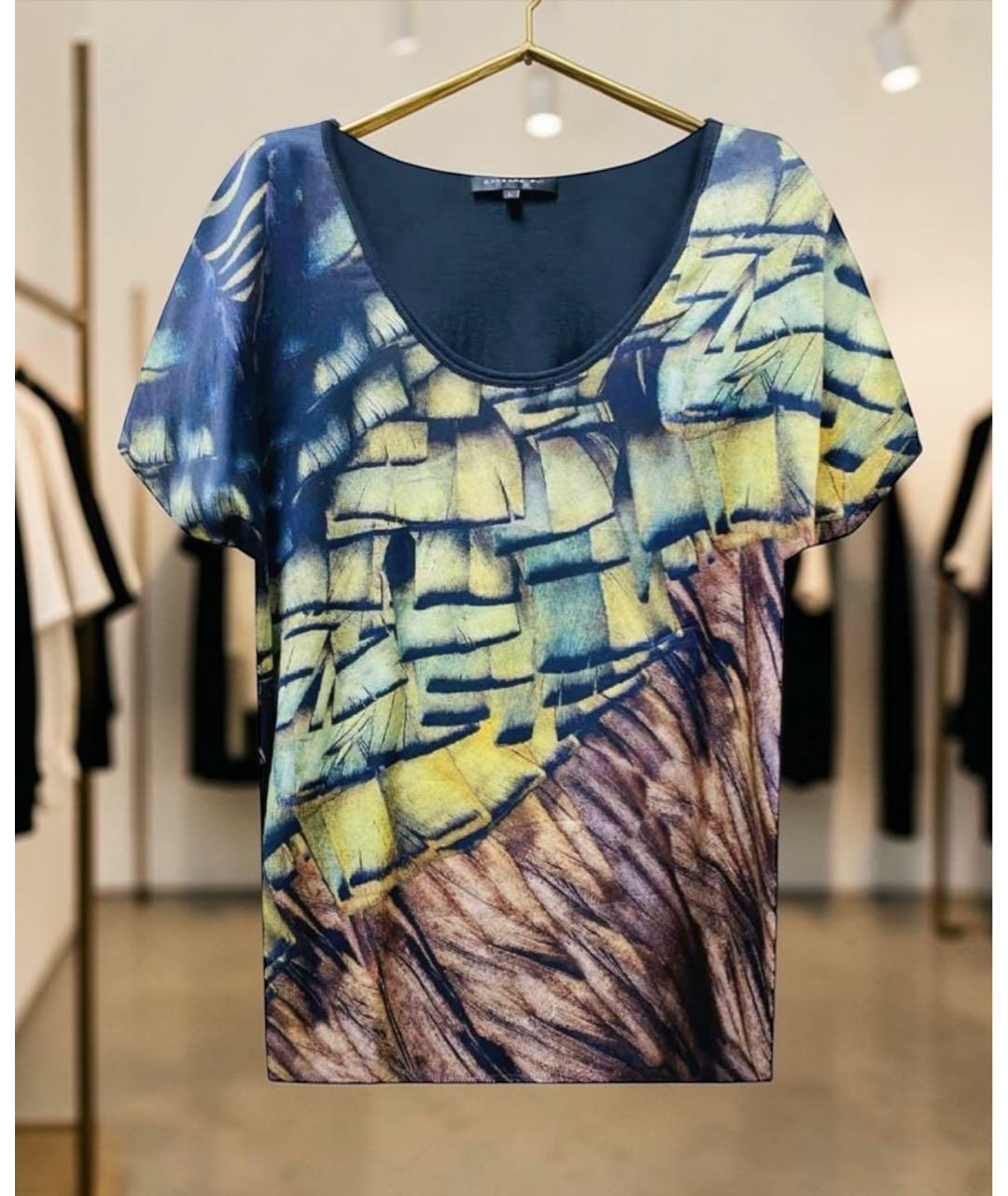 BARBARA BUI Мульти шелковая блузы, фото 4