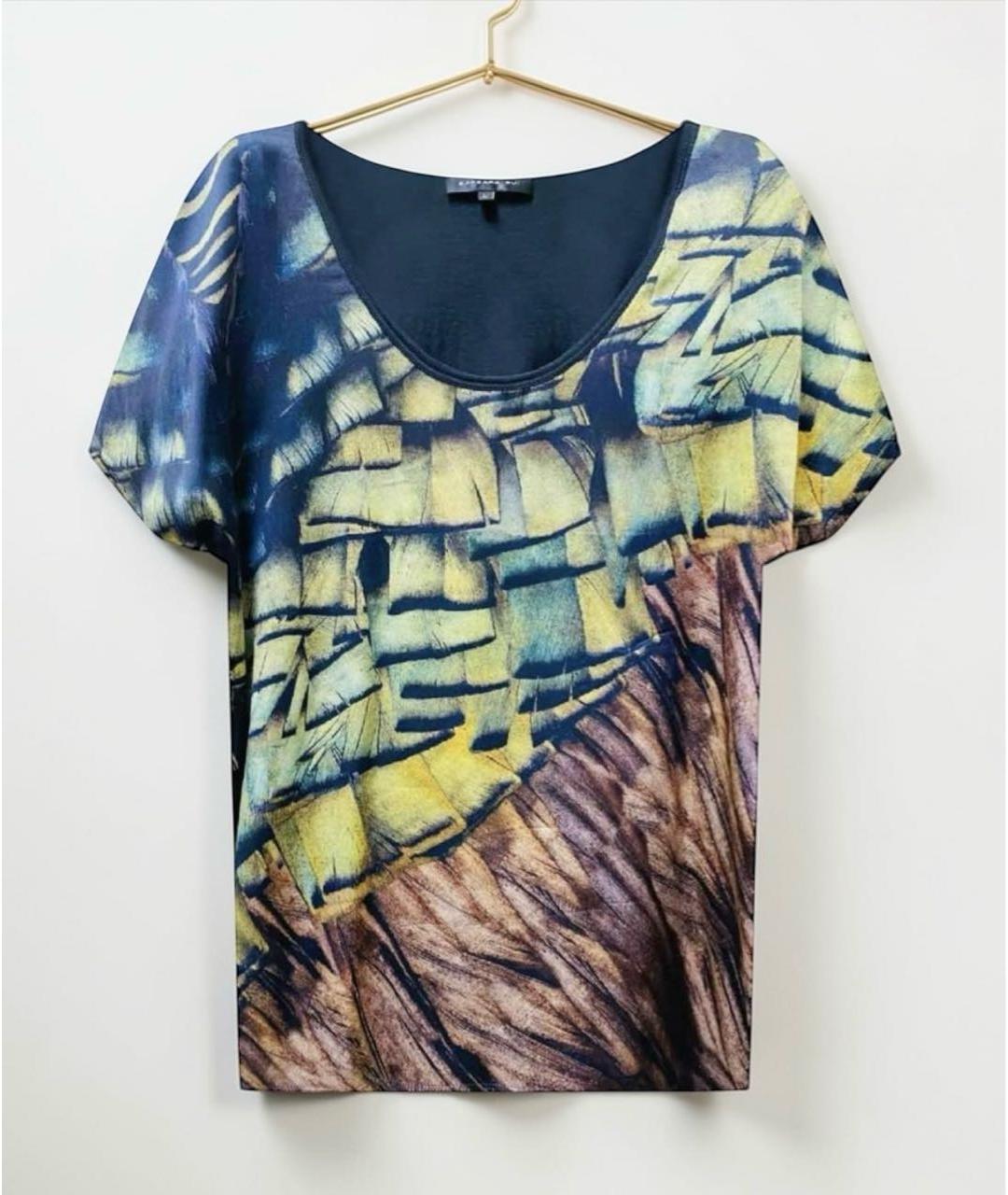 BARBARA BUI Мульти шелковая блузы, фото 9