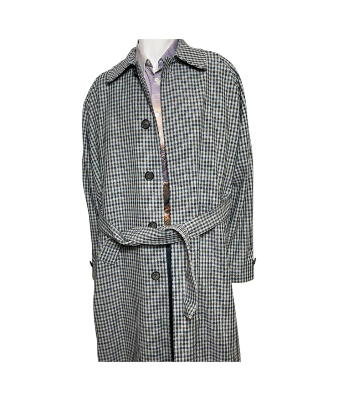 ACNE STUDIOS Серое шерстяное пальто, фото 5