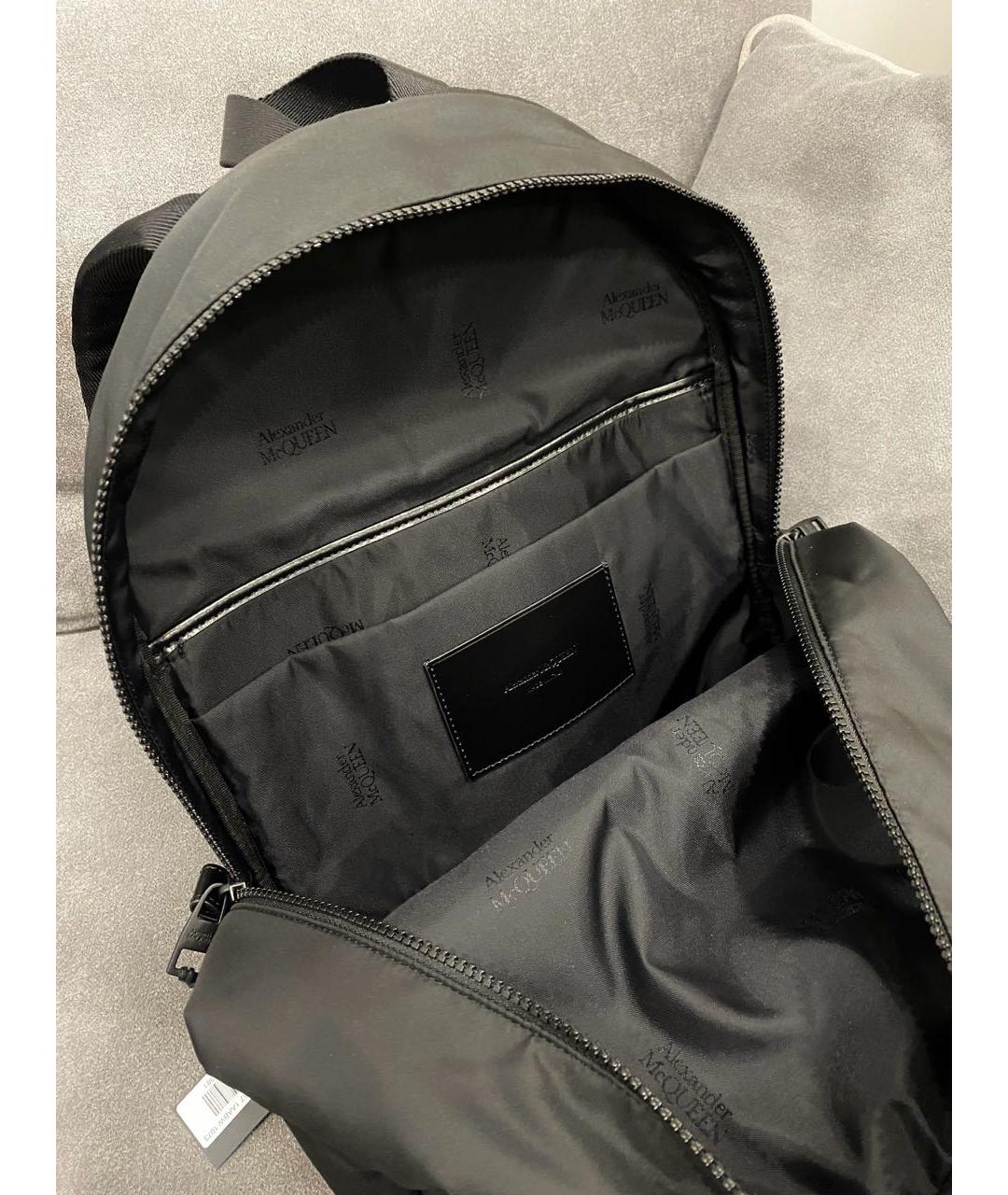 ALEXANDER MCQUEEN Черный рюкзак, фото 5