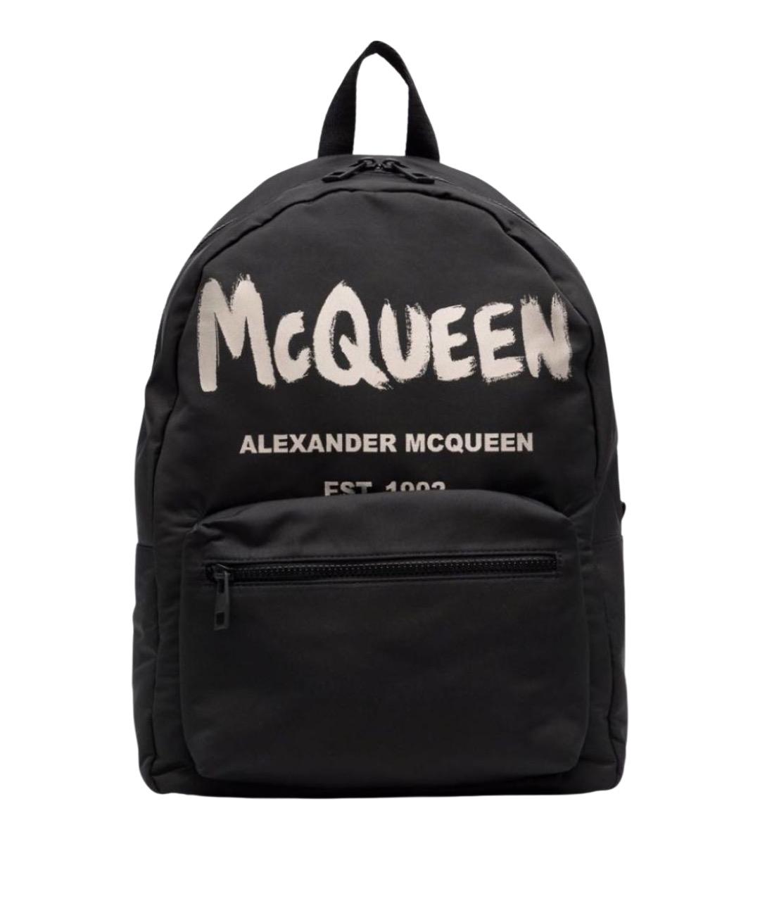 ALEXANDER MCQUEEN Черный рюкзак, фото 1
