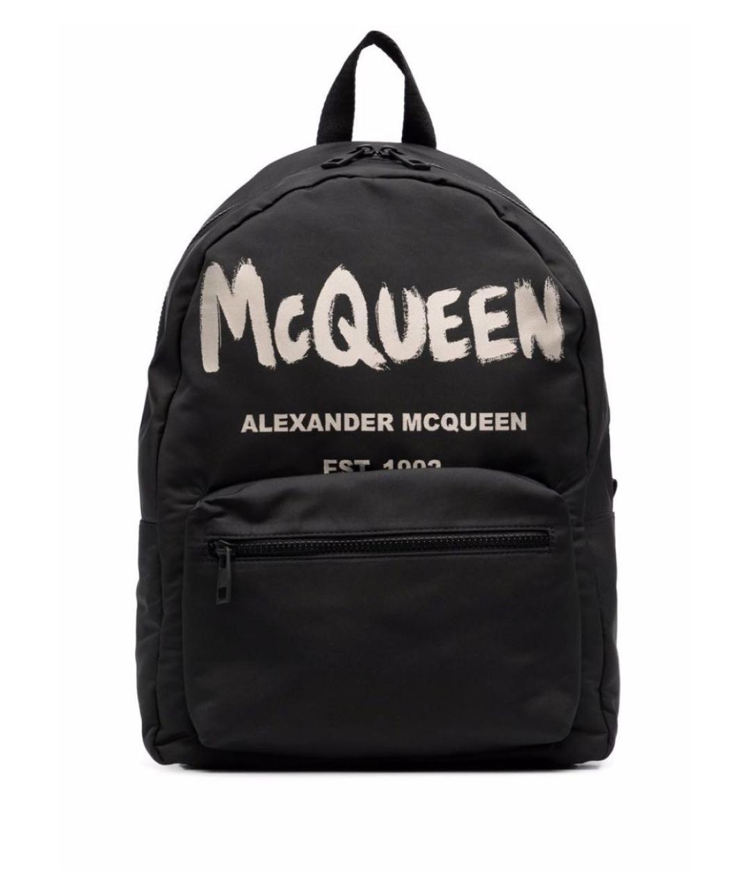 ALEXANDER MCQUEEN Черный рюкзак, фото 9