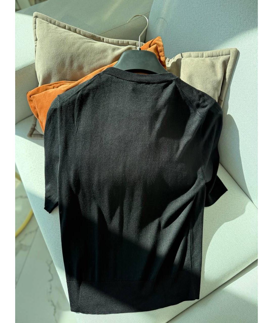 DOLCE&GABBANA Черная футболка, фото 2