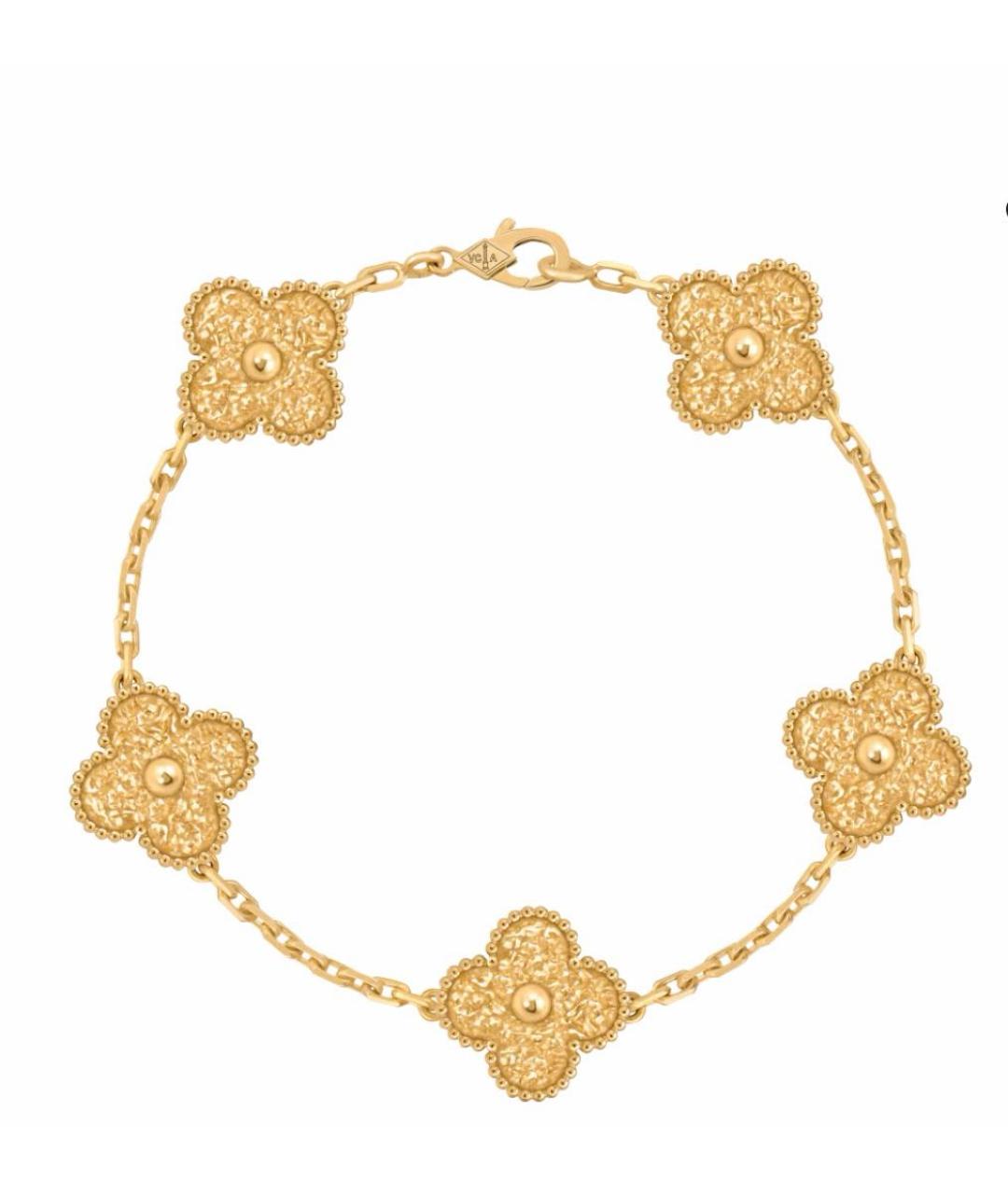 VAN CLEEF & ARPELS Золотой браслет из желтого золота, фото 6