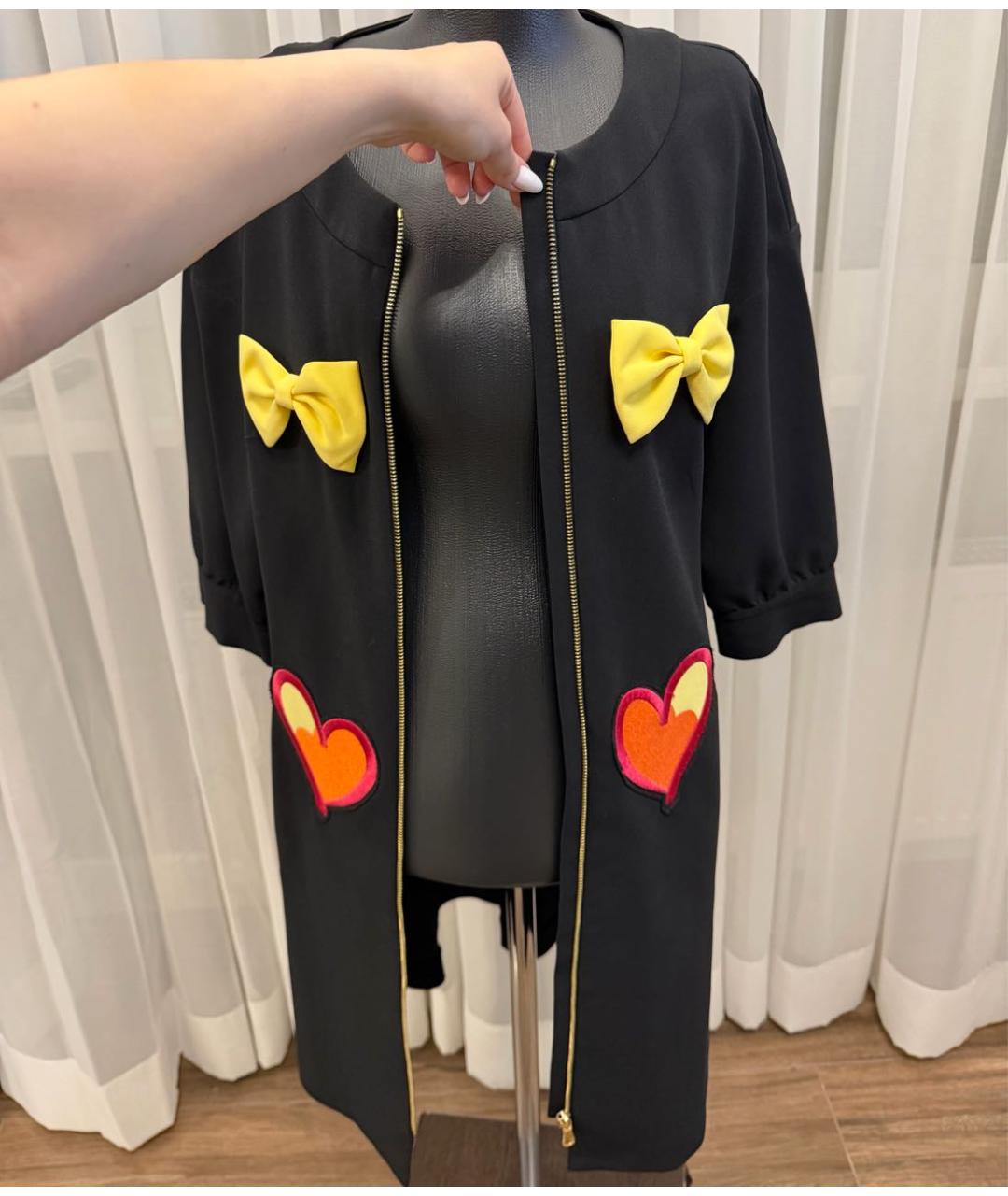 BOUTIQUE MOSCHINO Черное платье, фото 3