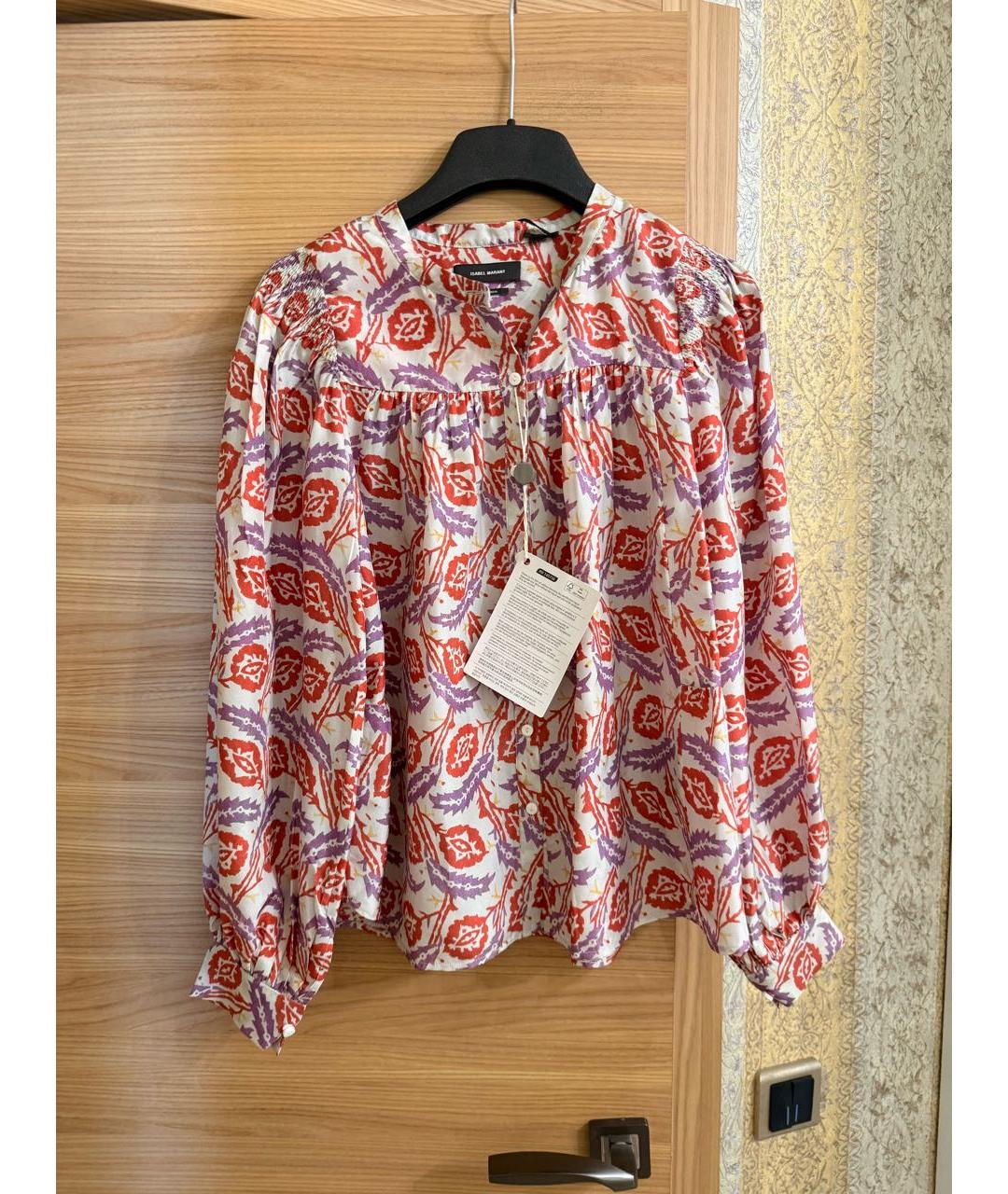 ISABEL MARANT Мульти шелковая блузы, фото 2