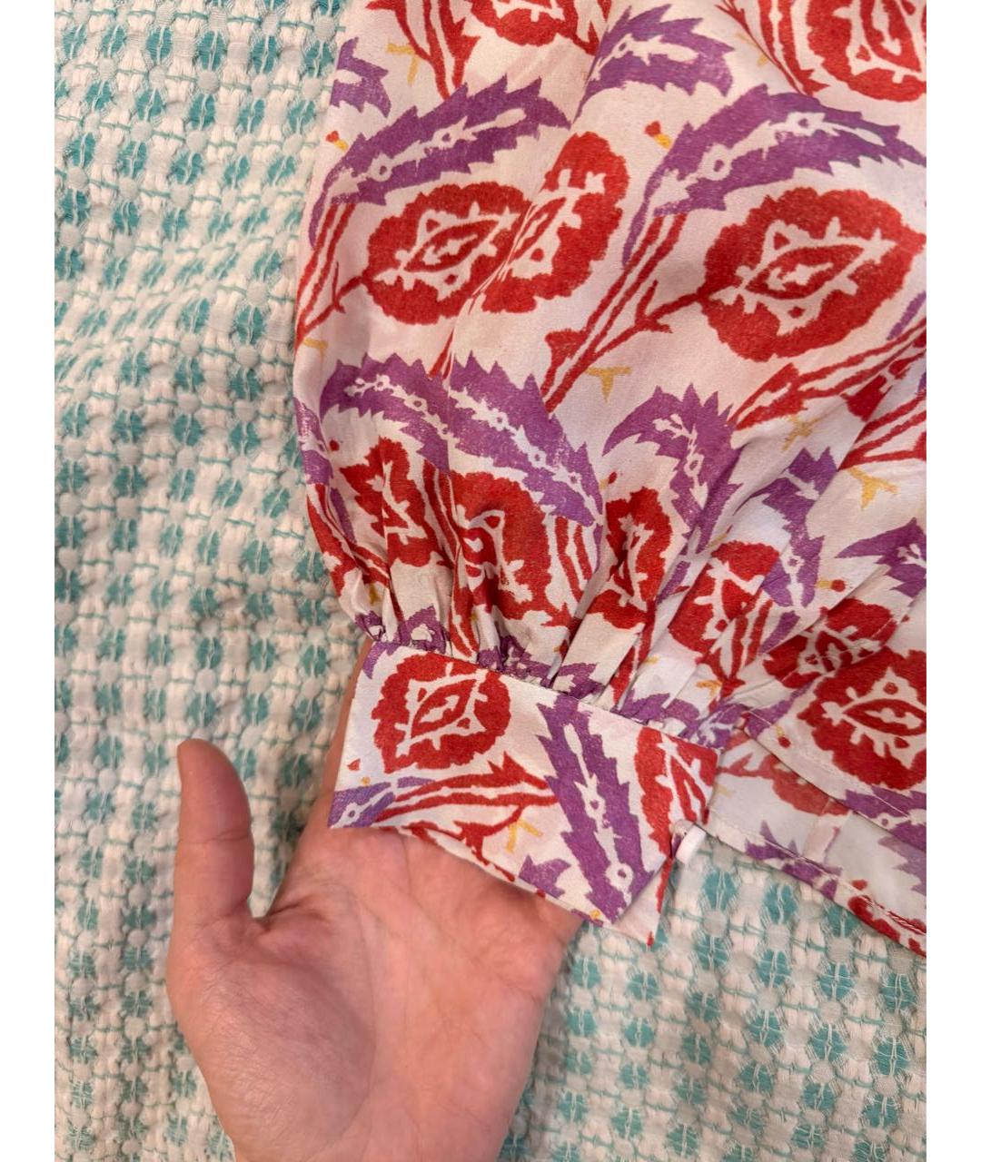 ISABEL MARANT Мульти шелковая блузы, фото 8