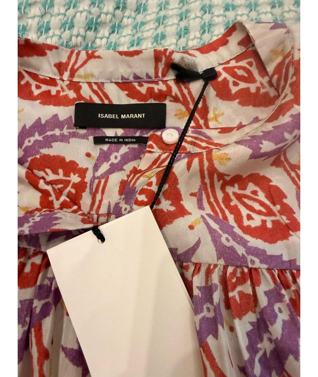 ISABEL MARANT Мульти шелковая блузы, фото 4