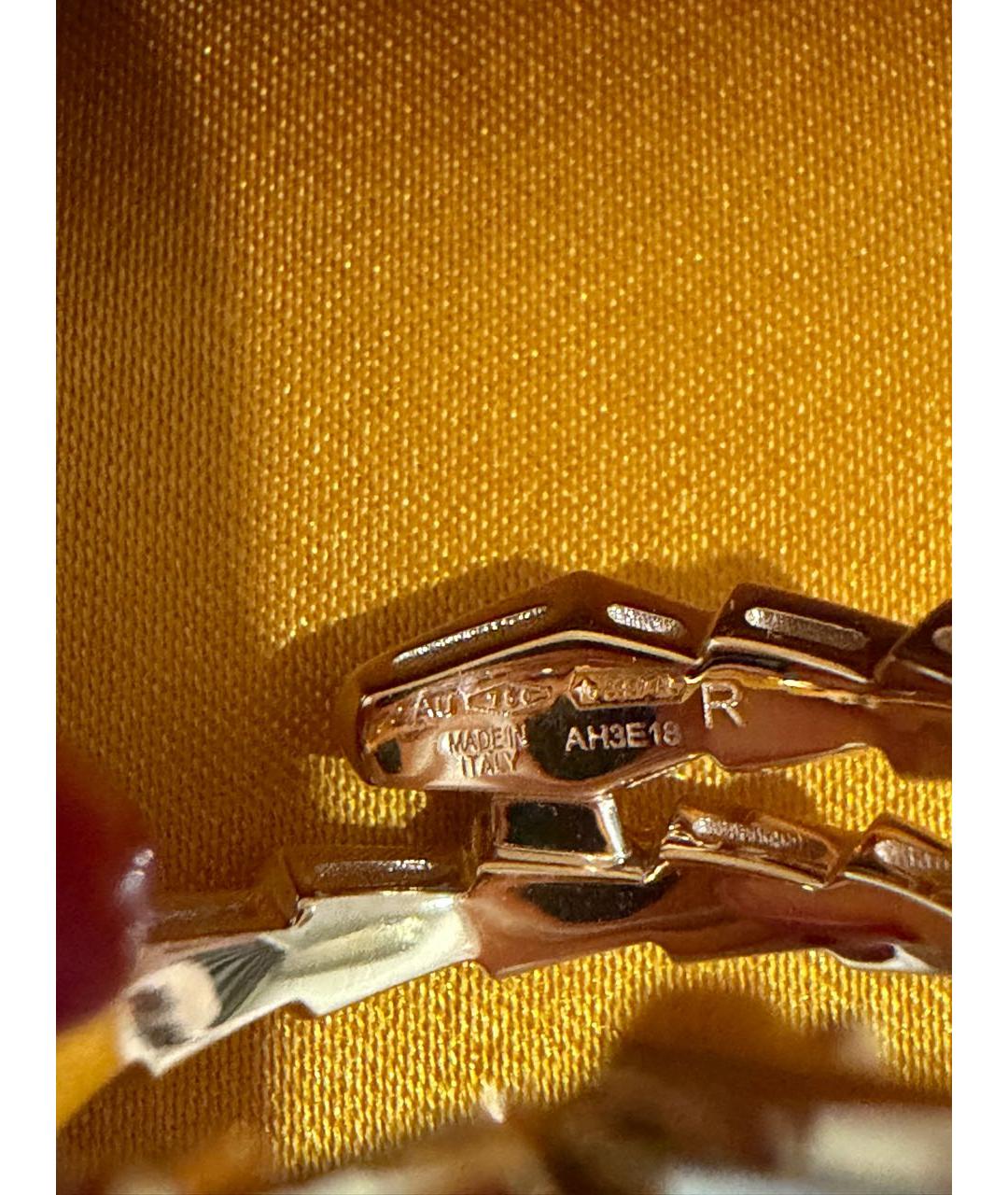 BVLGARI Серебряные серьги из белого золота, фото 3