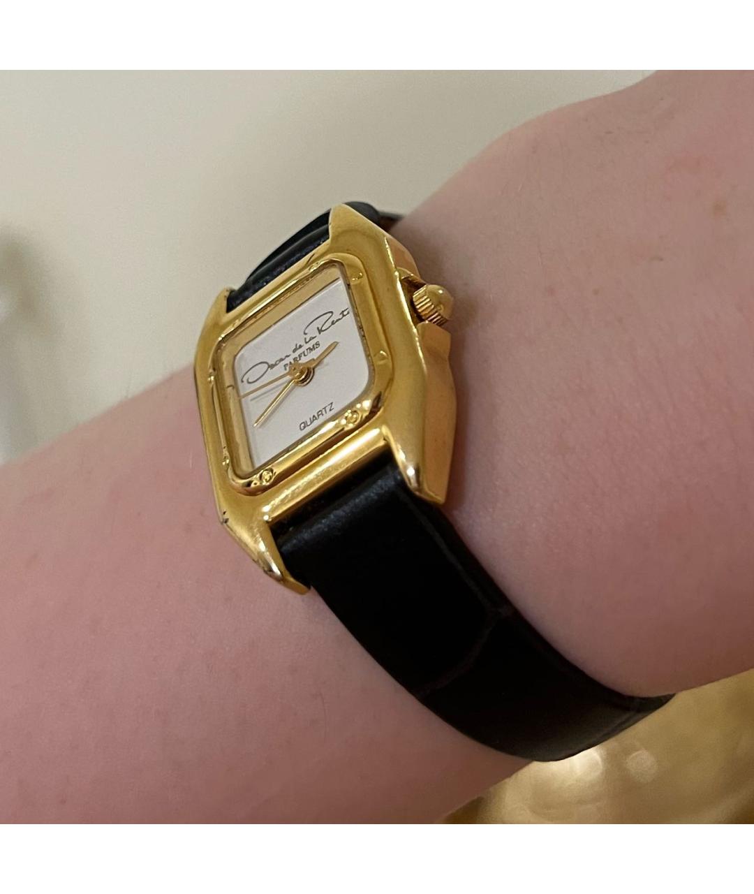 OSCAR DE LA RENTA Золотые стальные часы, фото 3