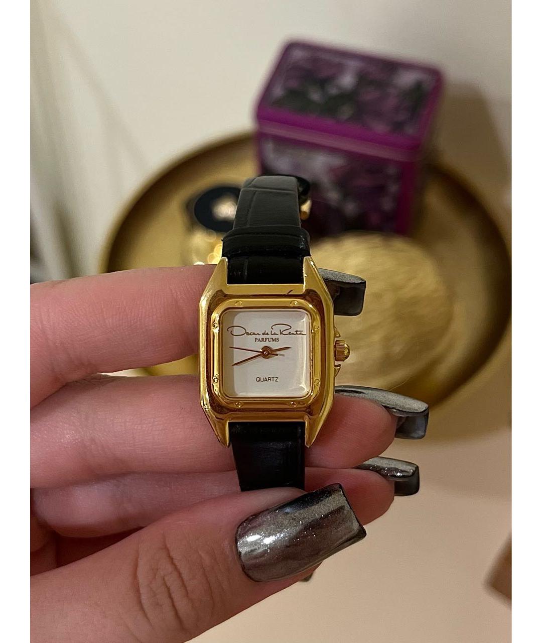 OSCAR DE LA RENTA Золотые стальные часы, фото 5