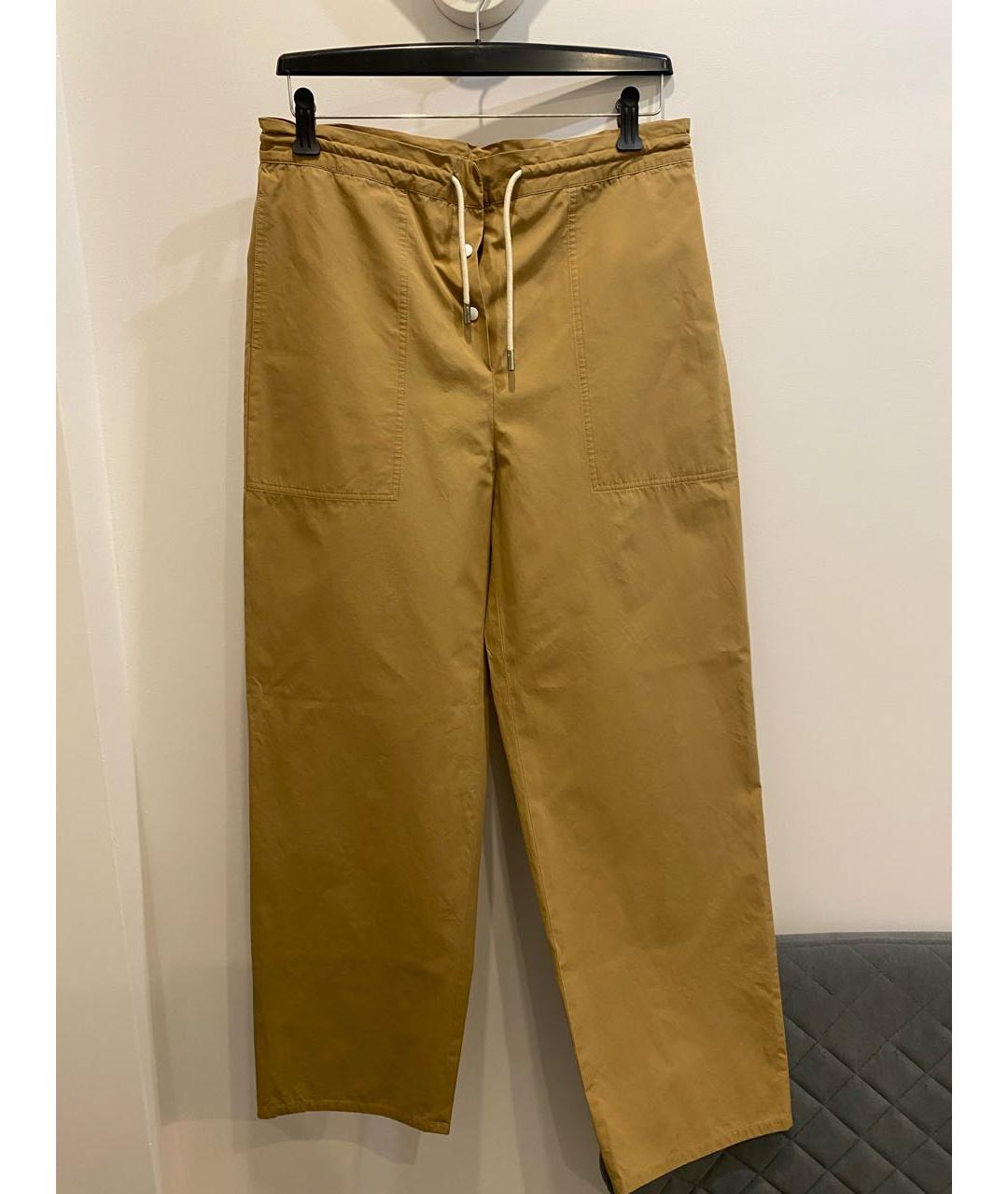 THE ROW Мульти хлопковые прямые брюки, фото 8