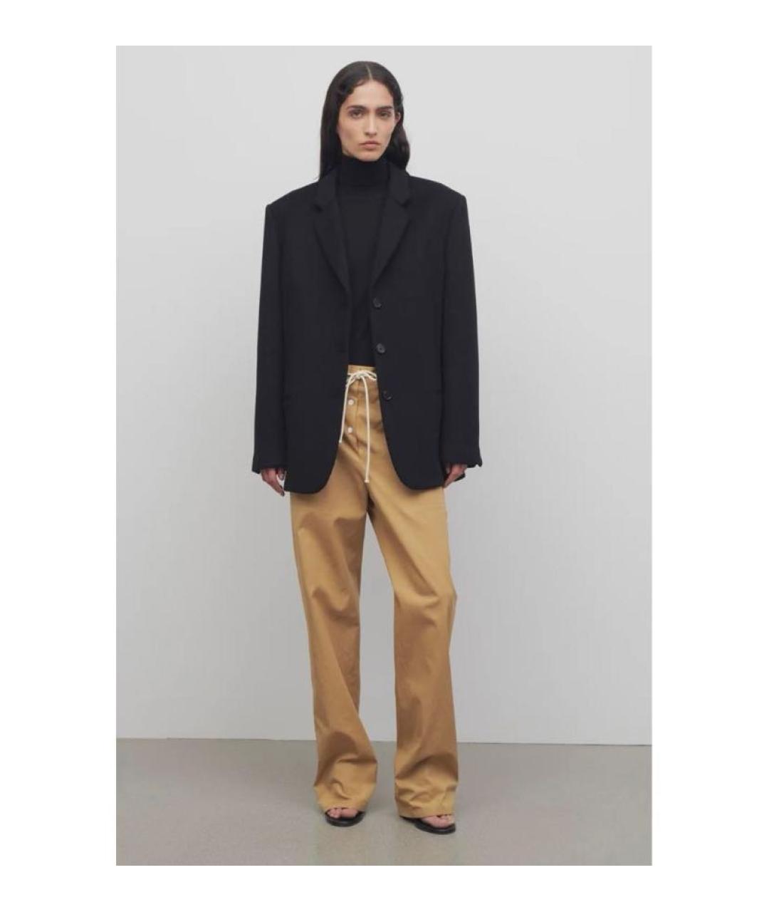 THE ROW Мульти хлопковые прямые брюки, фото 5