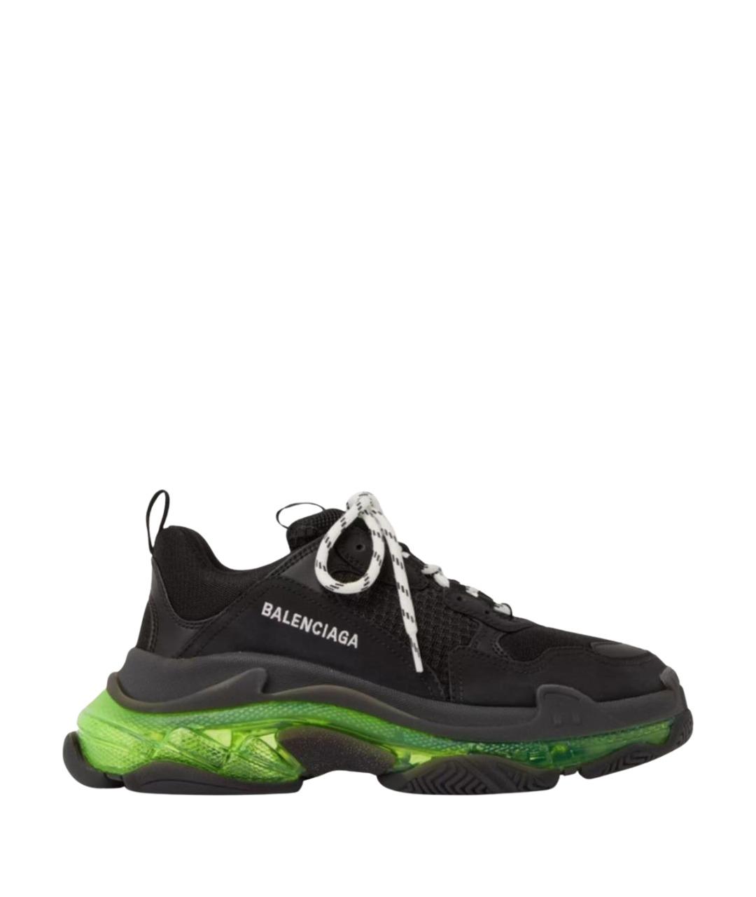 BALENCIAGA Черные кроссовки, фото 1