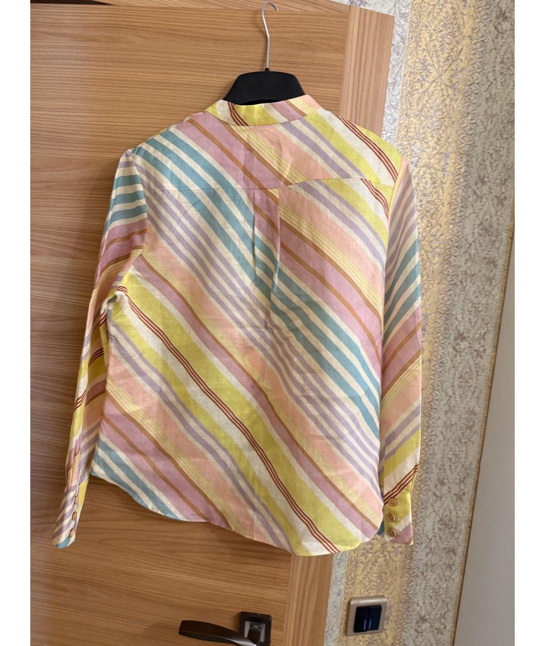 ZIMMERMANN Мульти льняная блузы, фото 6