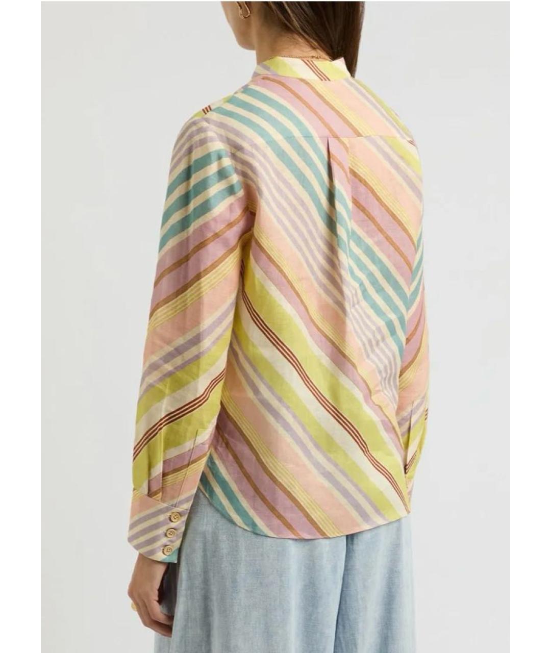 ZIMMERMANN Мульти льняная блузы, фото 8