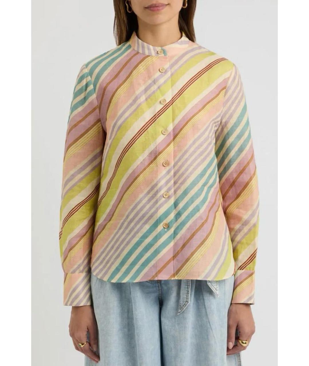 ZIMMERMANN Мульти льняная блузы, фото 7