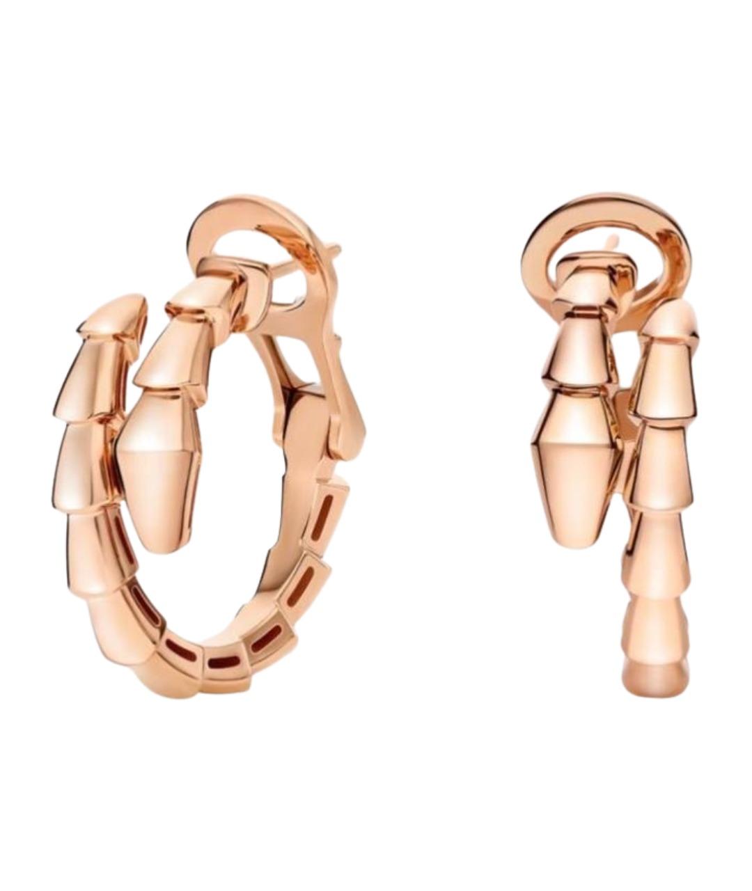 BVLGARI Серьги из розового золота, фото 1