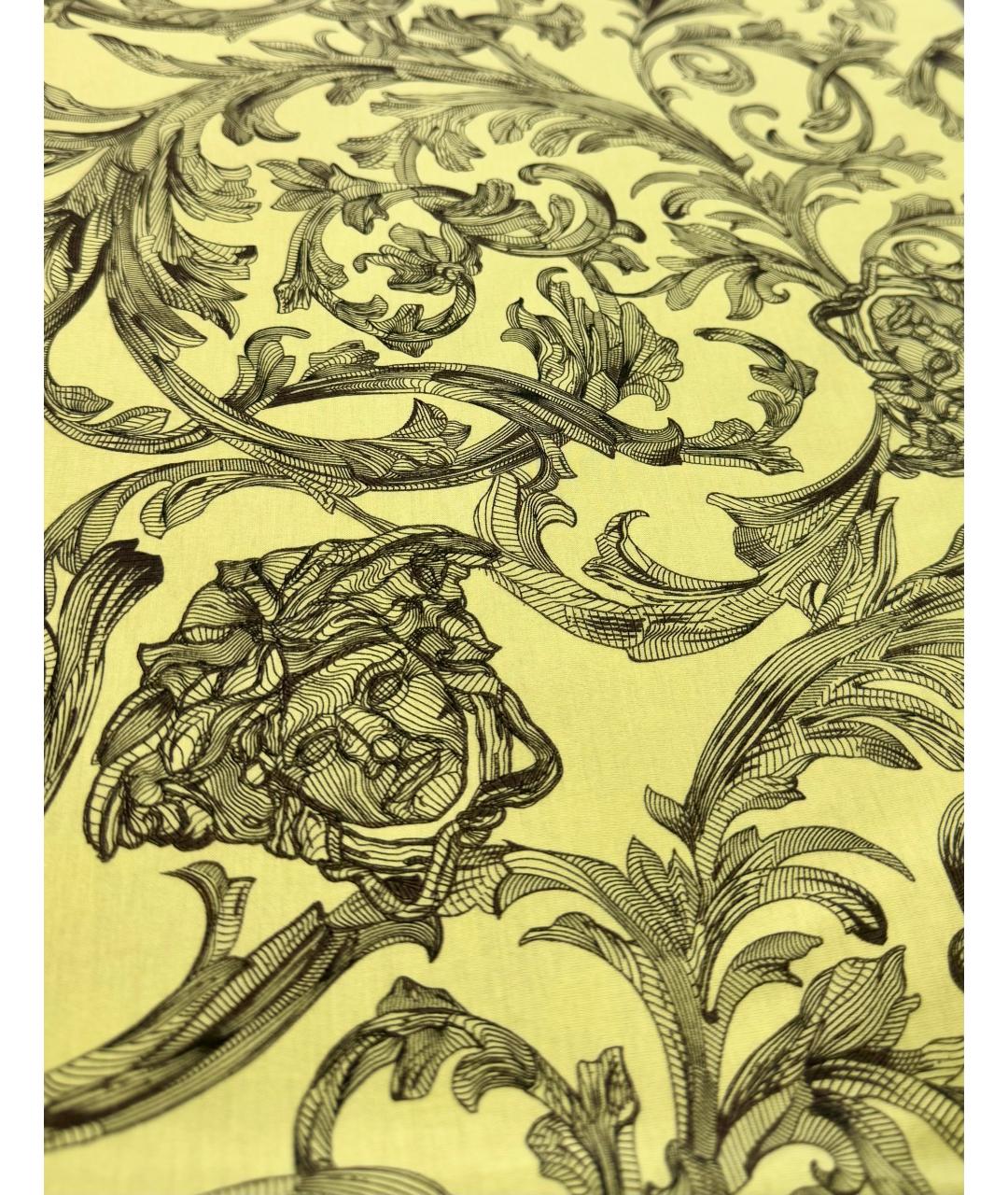 VERSACE Зеленая хлопковая футболка, фото 8