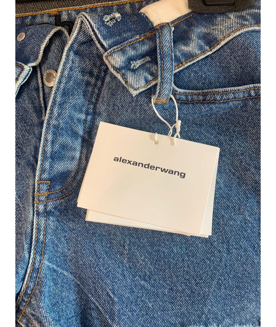 ALEXANDER WANG Голубые шорты, фото 4