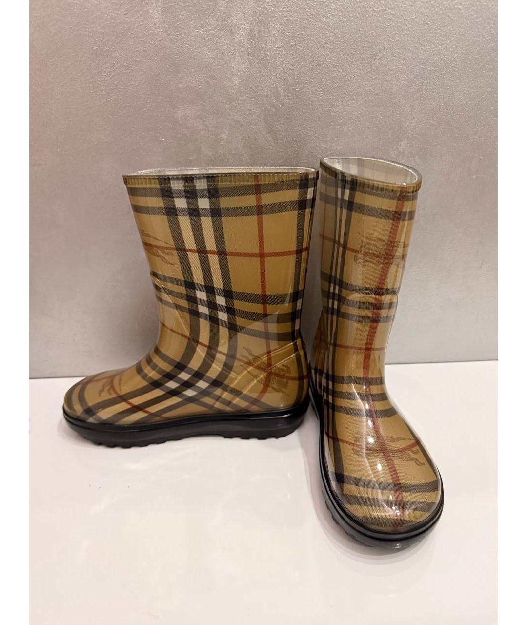 BURBERRY Мульти резиновые сапоги, фото 3