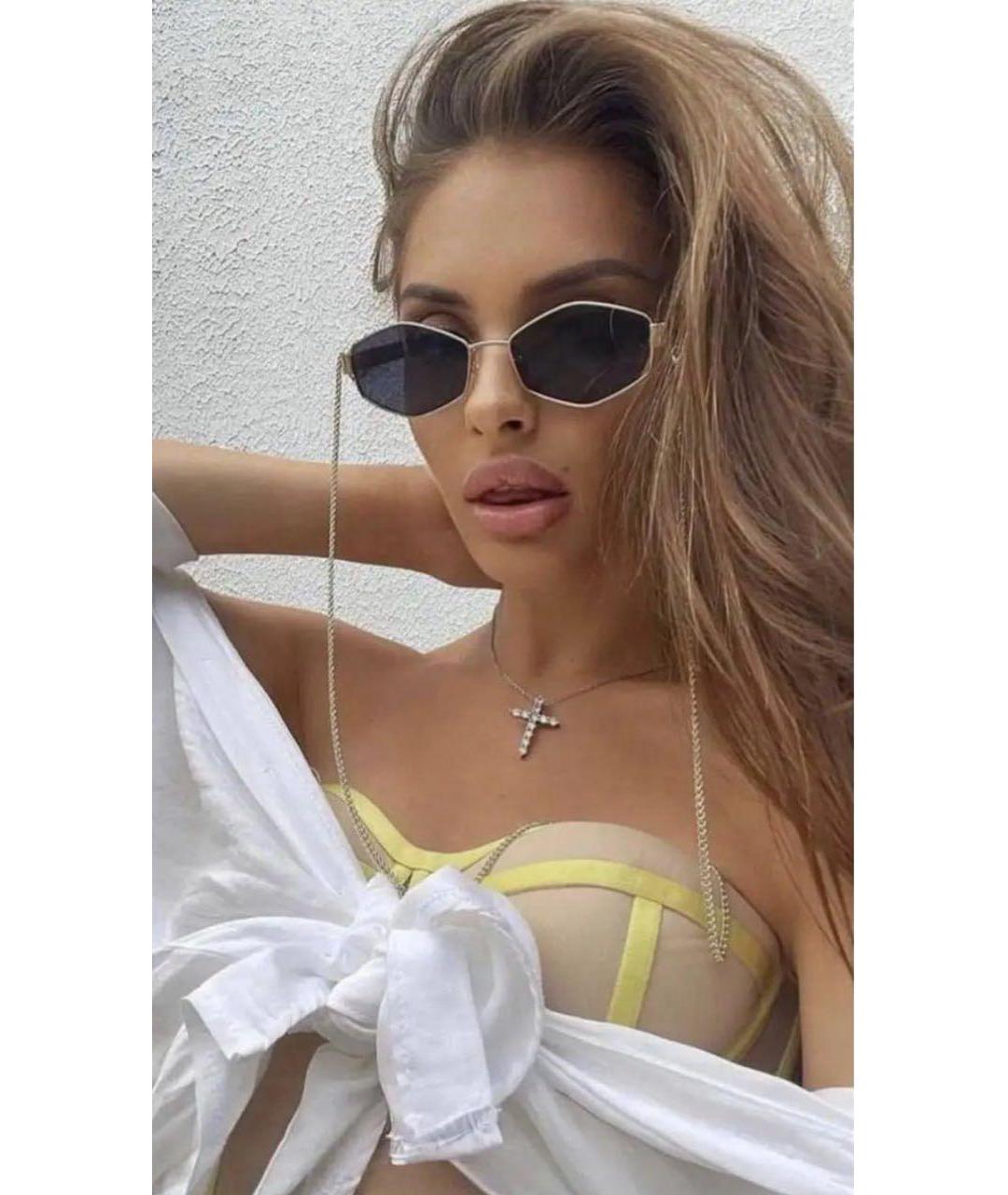 MARC JACOBS Черные пластиковые солнцезащитные очки, фото 8