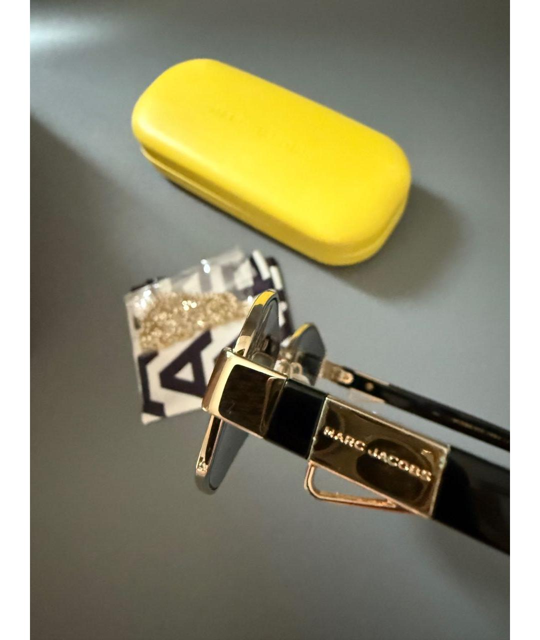 MARC JACOBS Черные пластиковые солнцезащитные очки, фото 7