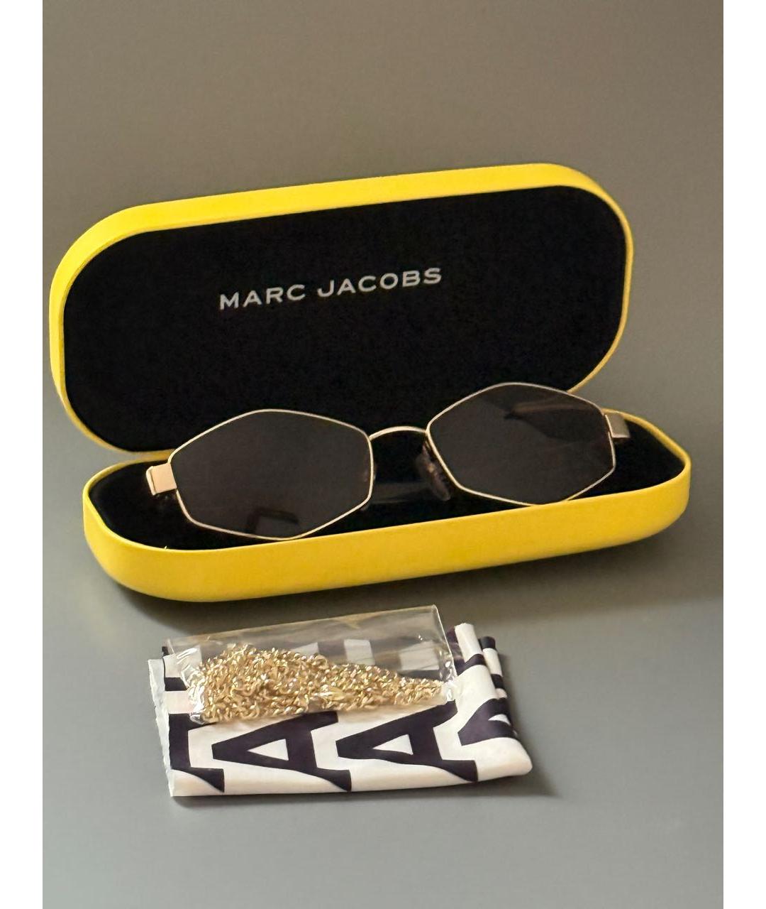 MARC JACOBS Черные пластиковые солнцезащитные очки, фото 2