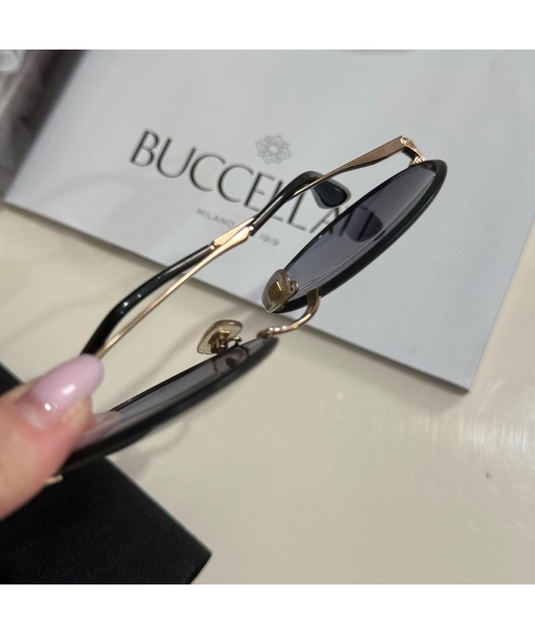 DOLCE&GABBANA Золотые металлические солнцезащитные очки, фото 4