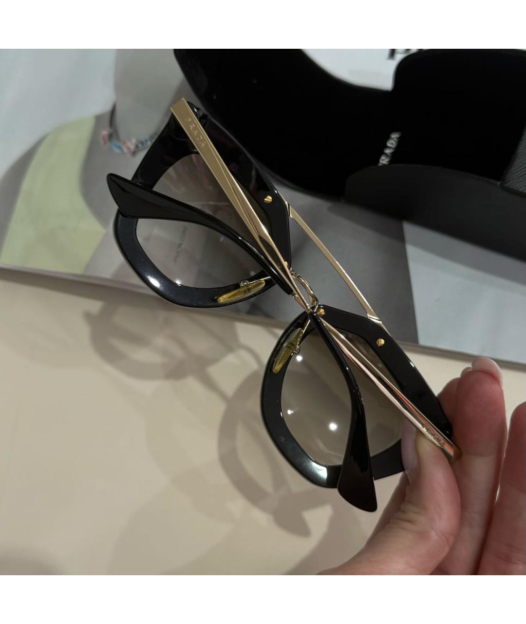 PRADA Пластиковые солнцезащитные очки, фото 4