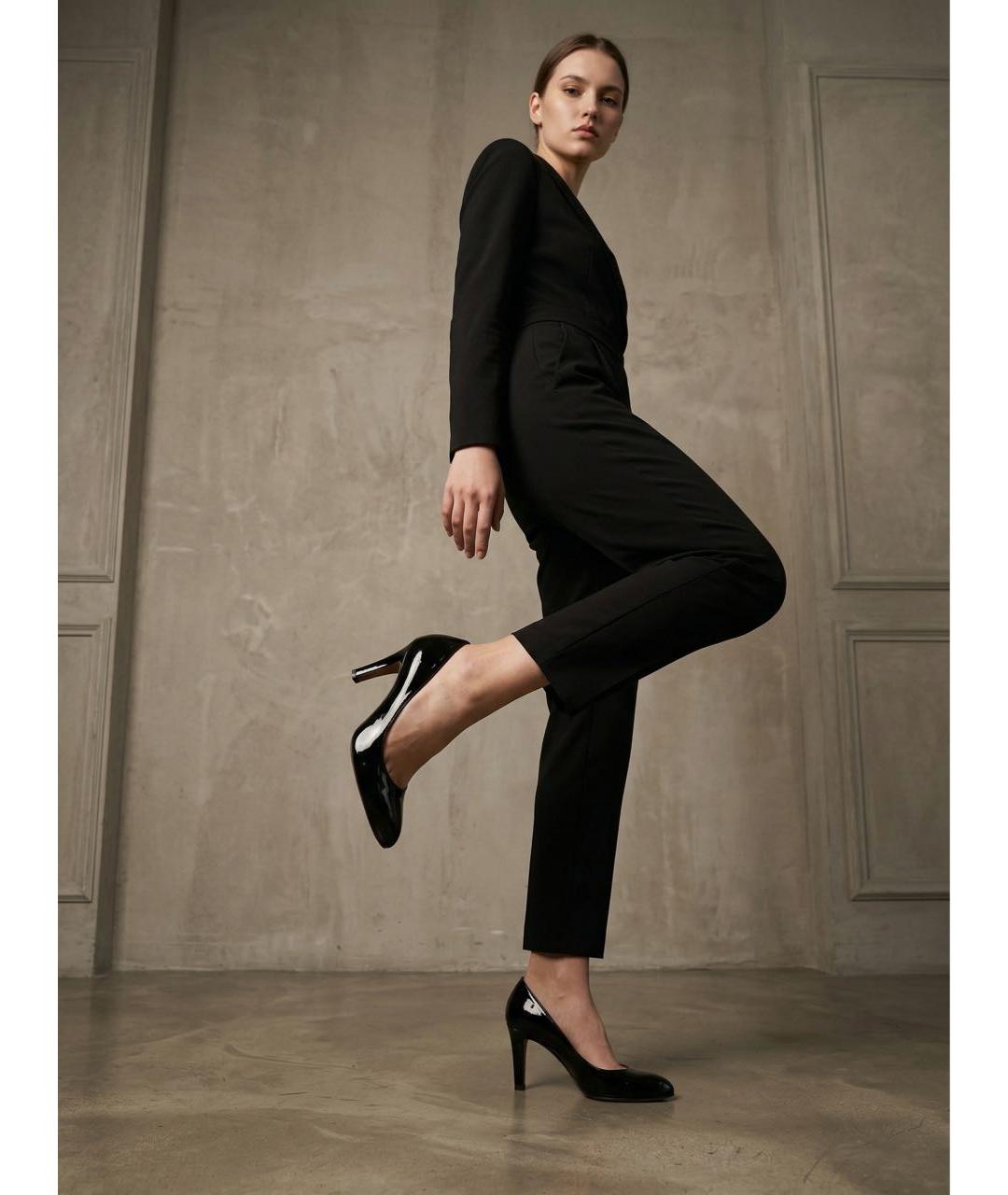 FRATELLI ROSSETTI Черные туфли из лакированной кожи, фото 7