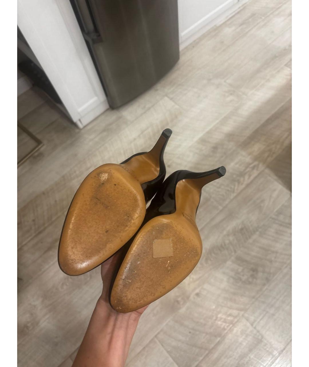 FRATELLI ROSSETTI Черные туфли из лакированной кожи, фото 8