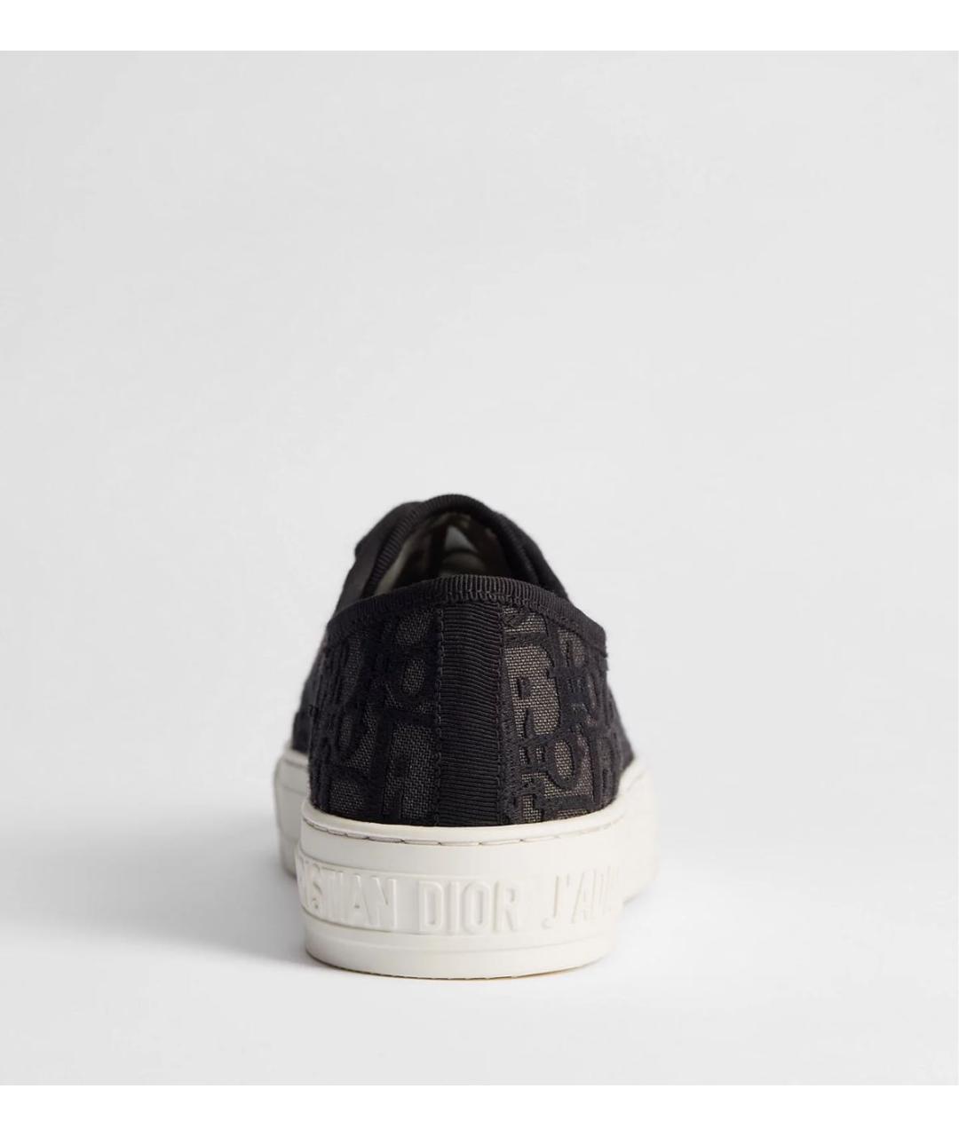 CHRISTIAN DIOR Черные кеды, фото 4