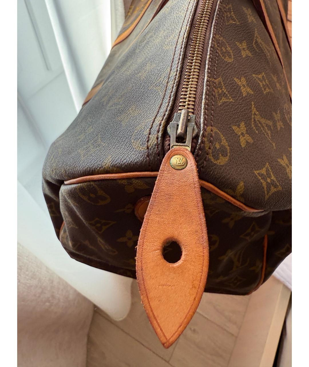 LOUIS VUITTON Коричневая дорожная/спортивная сумка, фото 5
