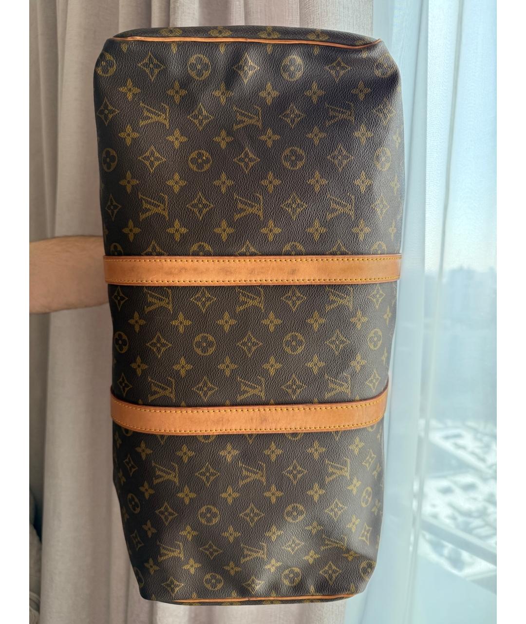 LOUIS VUITTON Коричневая дорожная/спортивная сумка, фото 2