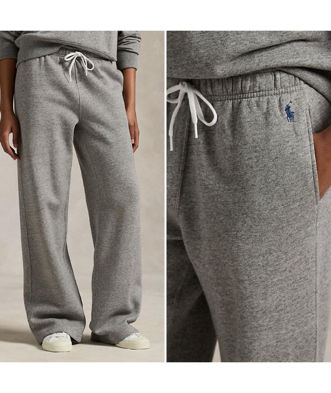 POLO RALPH LAUREN Серый хлопковый костюм с брюками, фото 4