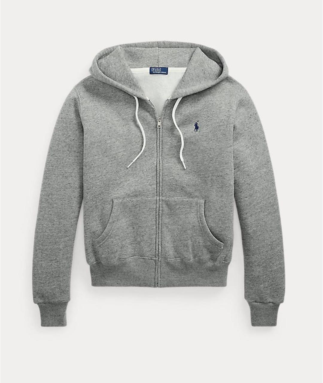 POLO RALPH LAUREN Серый хлопковый костюм с брюками, фото 9