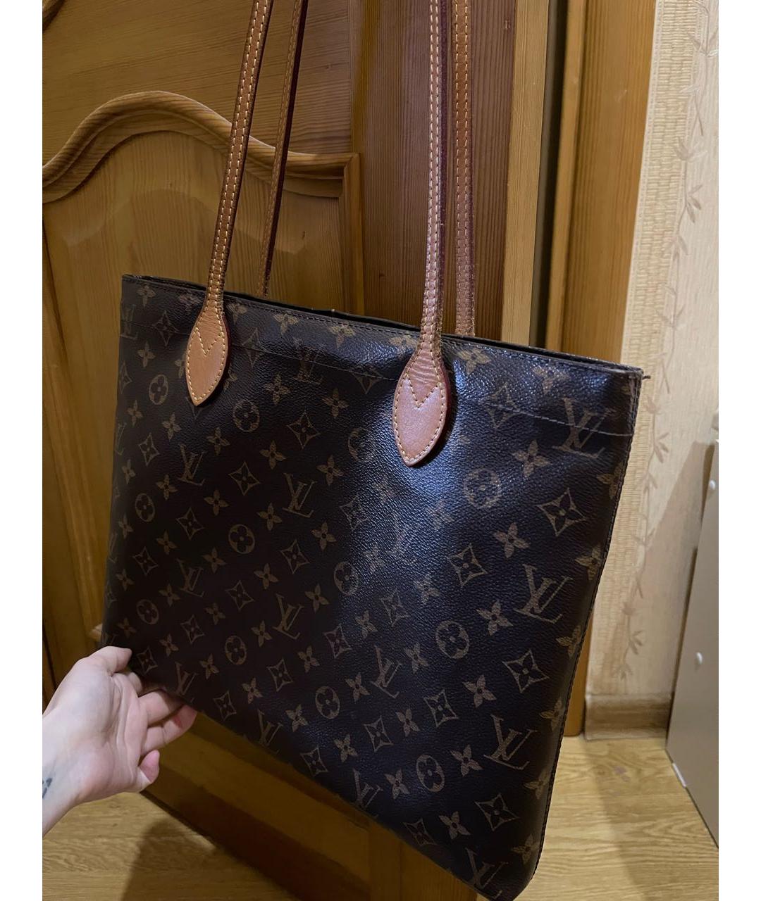 LOUIS VUITTON Коричневая сумка тоут, фото 2