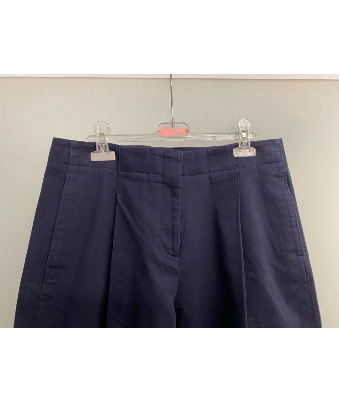 COS Темно-синие хлопковые кюлоты, фото 4